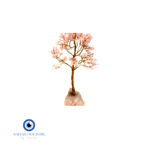 Arbol de Cuarzo Rosa