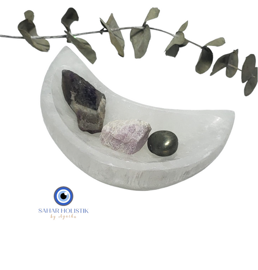 Media Luna Selenita Bowl