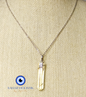 Colgante Pencil  Cuarzo Cristal