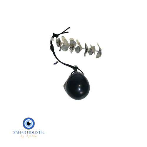 Huevo de Obsidiana Negra Grande