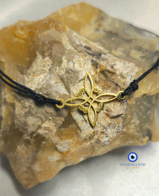 Pulsera Nudo de Bruja Hilo Negro *D