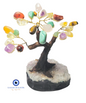 Árbol Cristales 7 Chakras Con Base En Amatista Druzy
