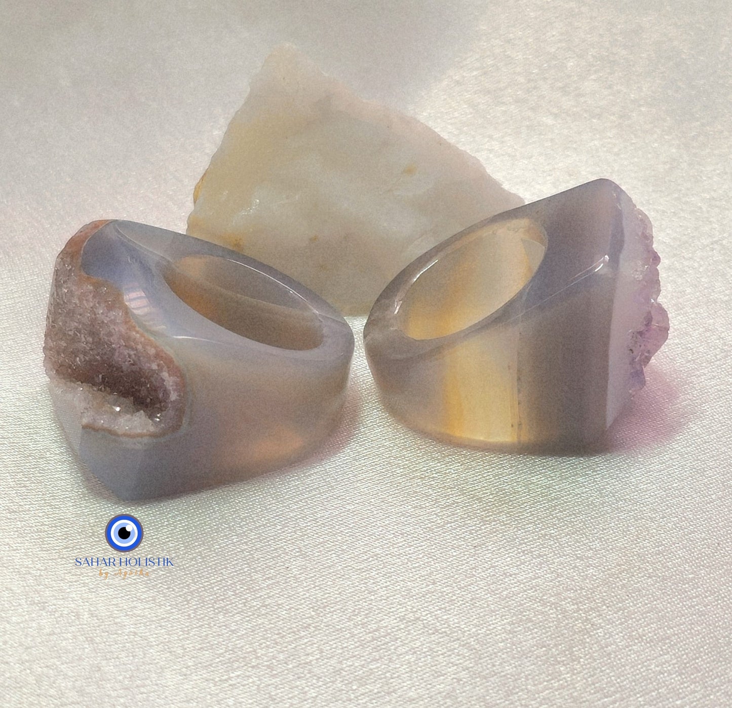Druzy Agate Ring