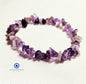 Pulsera Chips De Amatista