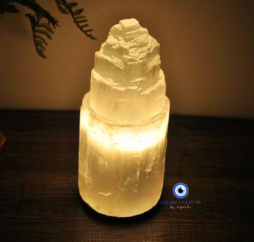 Selenite Lamp