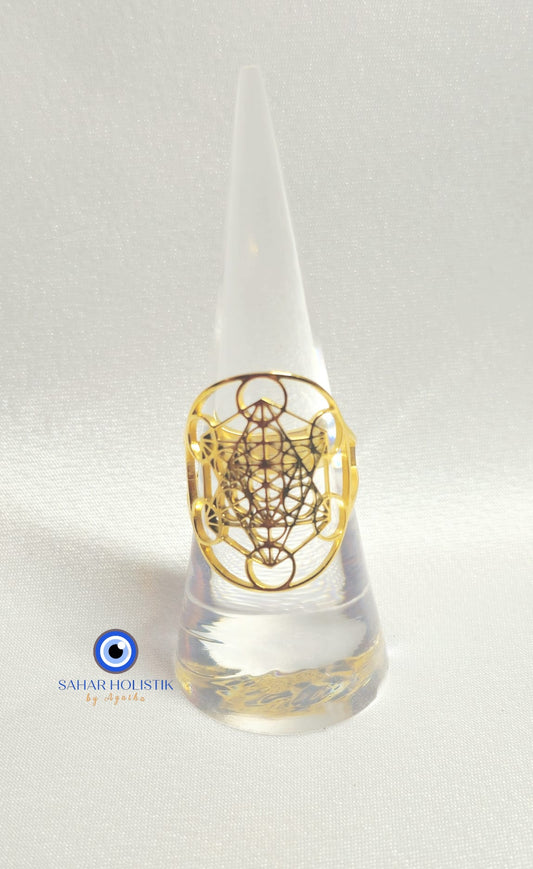 Anillo Cubo Metatron