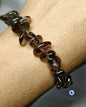 Pulsera Cuarzo Ahumado