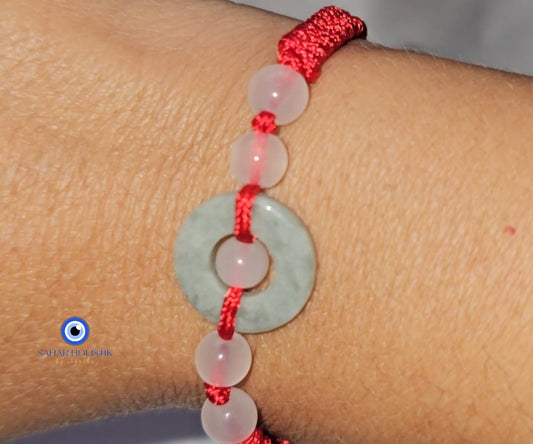 Jade Pulsera Hilo Rojo